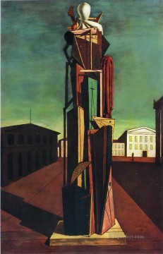 el gran metafísico 1917 Giorgio de Chirico Surrealismo metafísico Pinturas al óleo